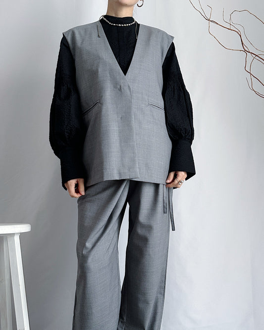 【先行予約品】トロピカルウールジレ