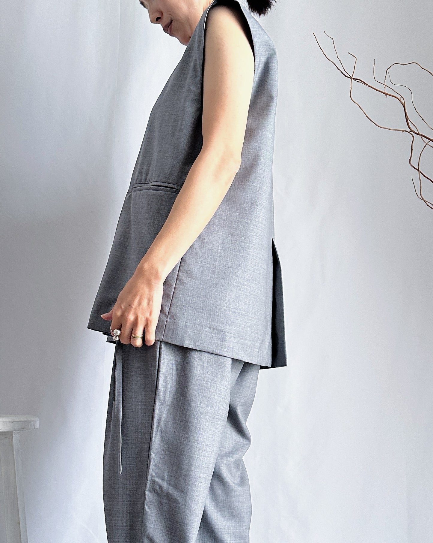 【先行予約品】トロピカルウールジレ