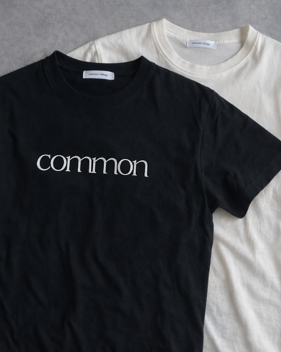 オーガニックコットンロゴTシャツ