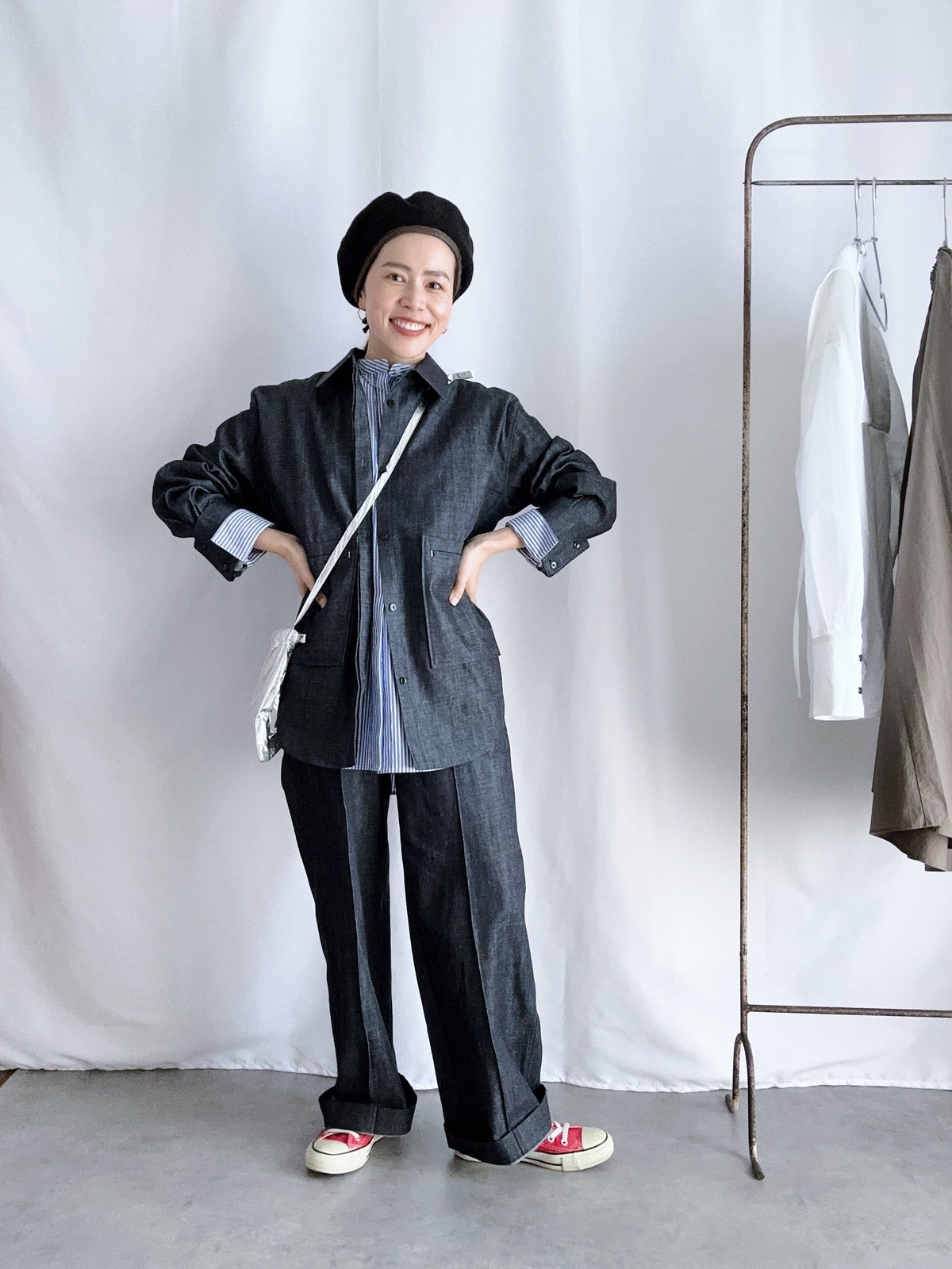 タイムレスデニムシャツジャケット