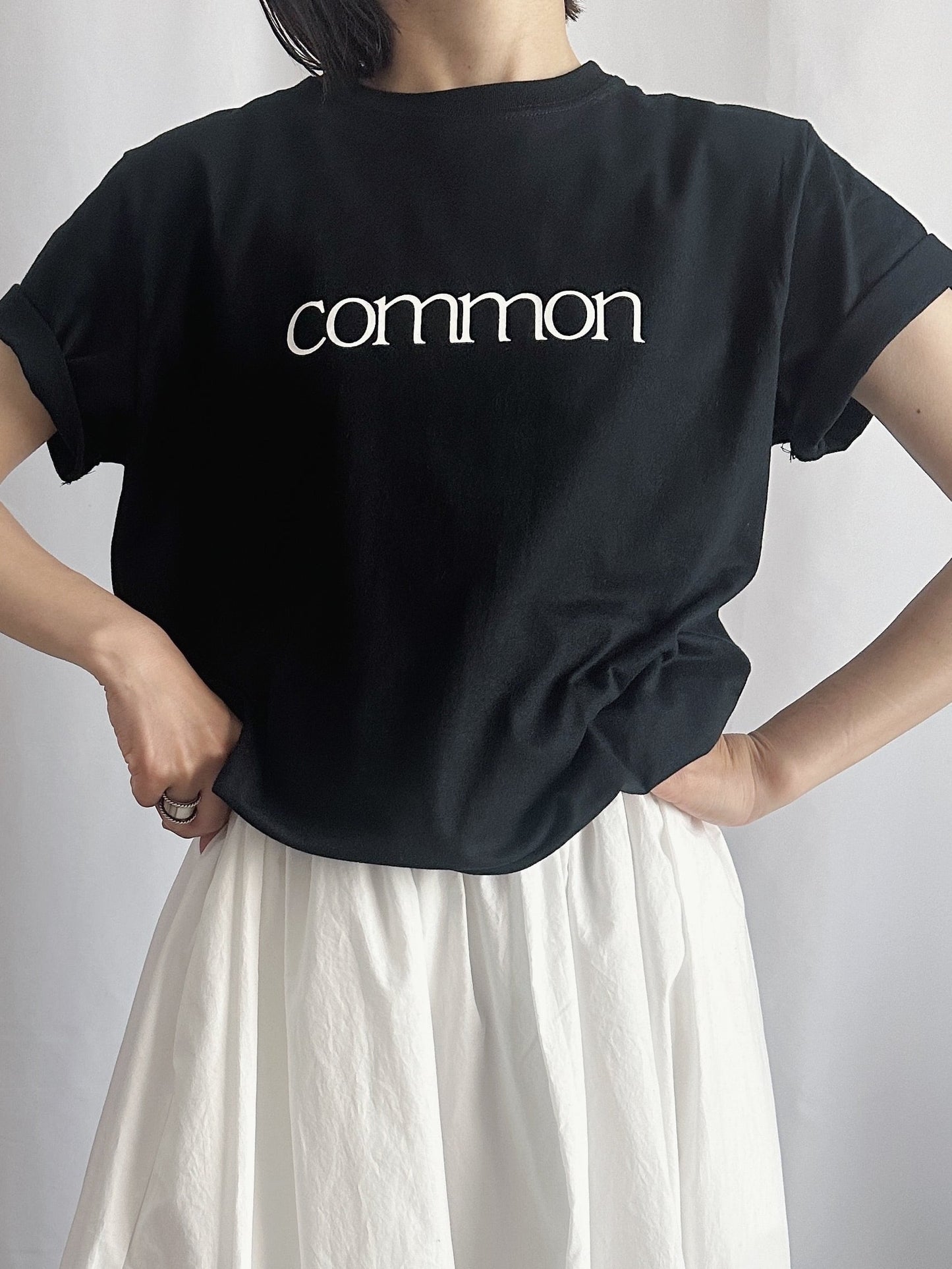 オーガニックコットンロゴTシャツ