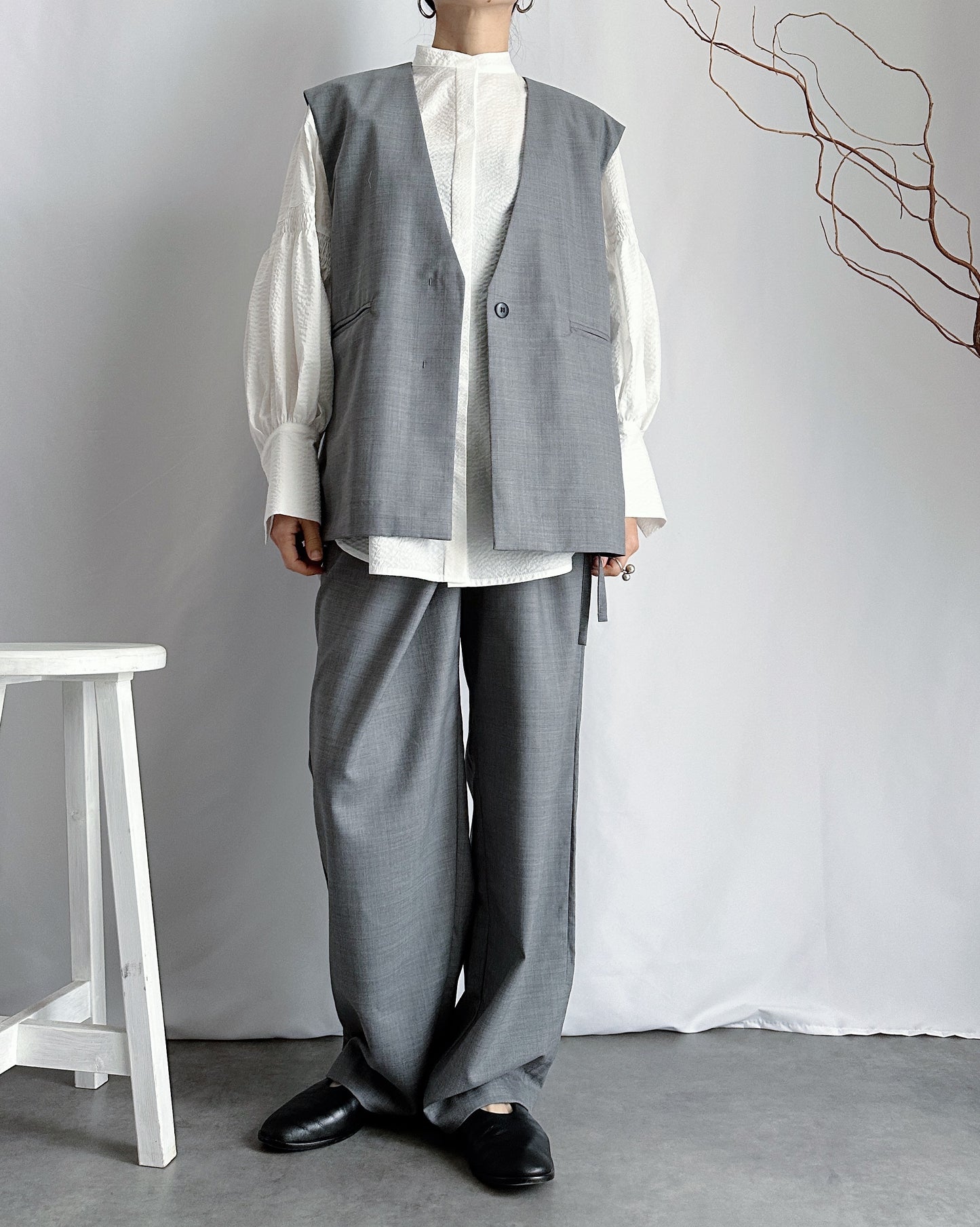 【先行予約品】トロピカルウールジレ