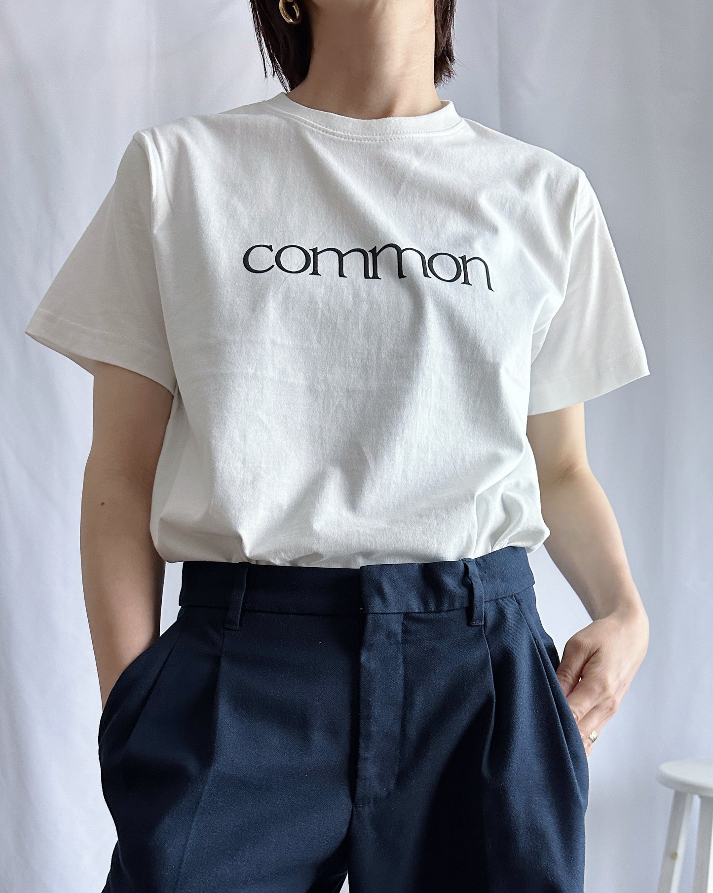 オーガニックコットンロゴTシャツ