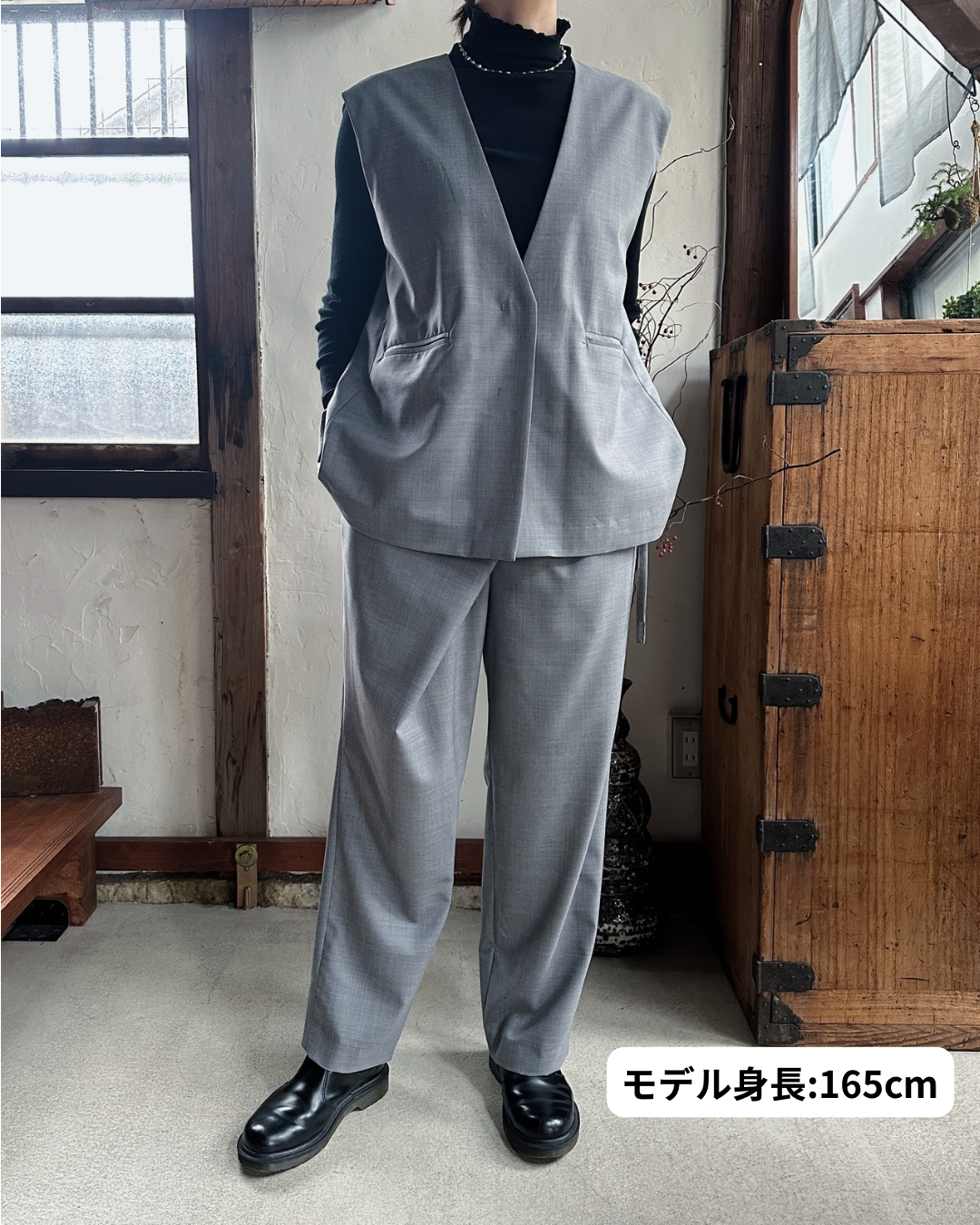 【先行予約品】トロピカルウールジレ