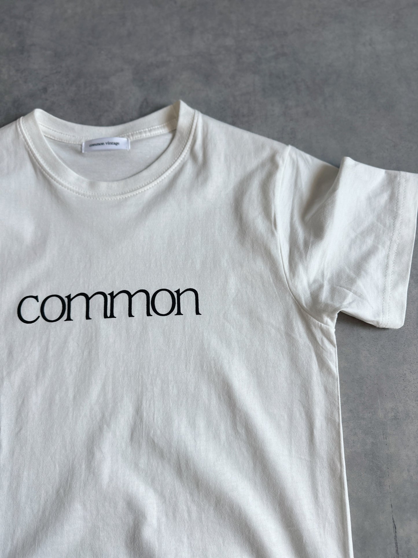 オーガニックコットンロゴTシャツ