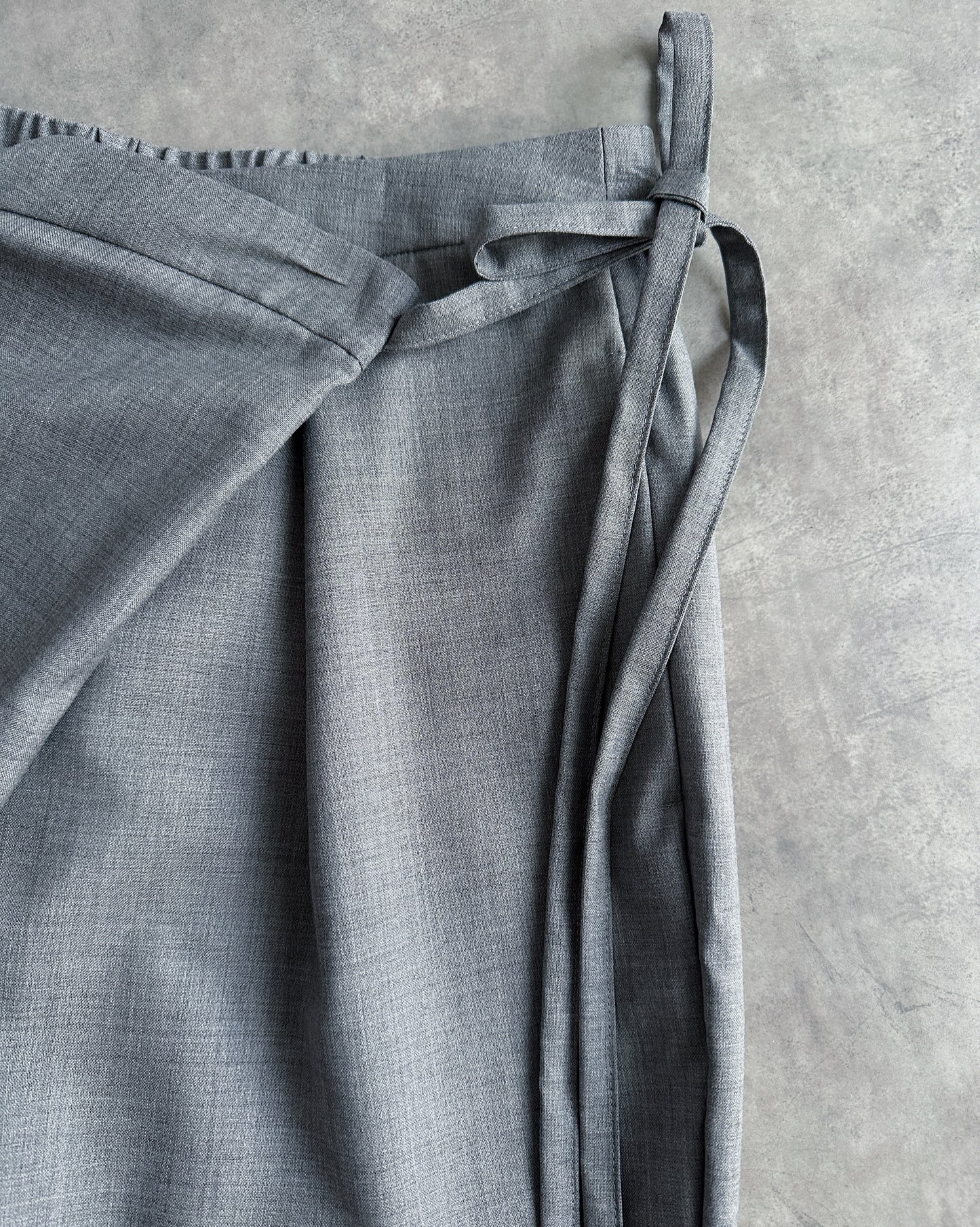 【先行予約品】トロピカルウールラップパンツ