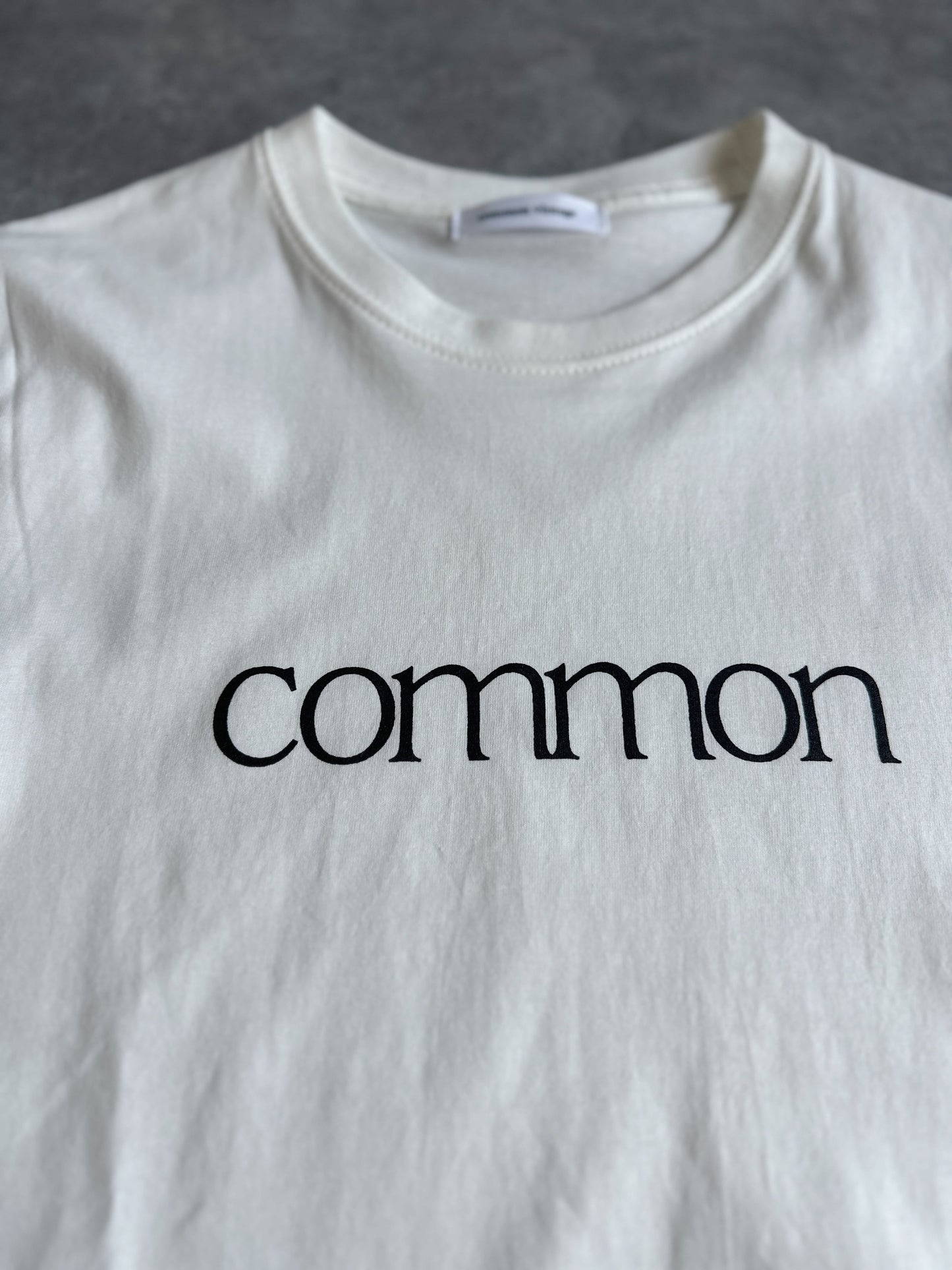 オーガニックコットンロゴTシャツ
