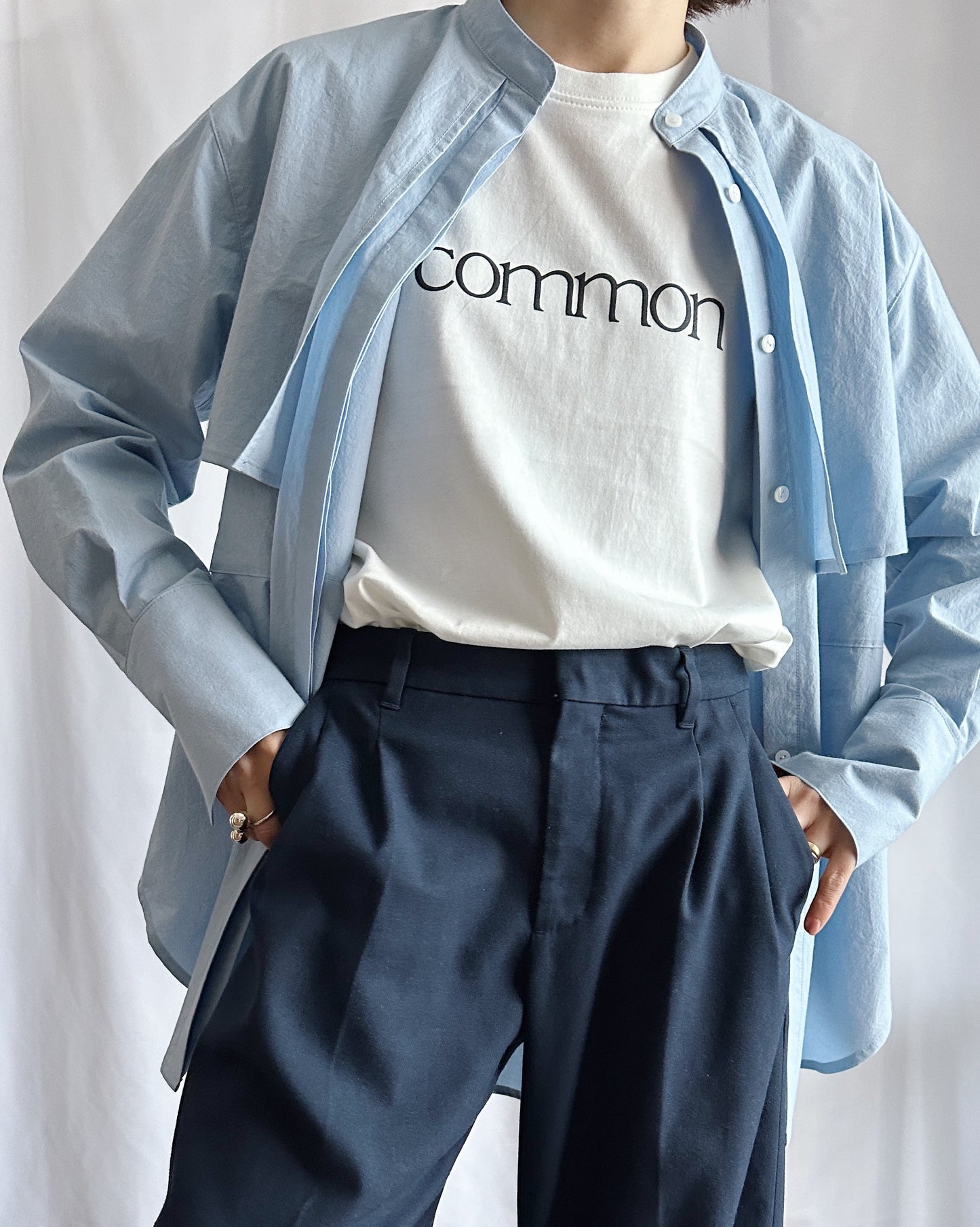 オーガニックコットンロゴTシャツ