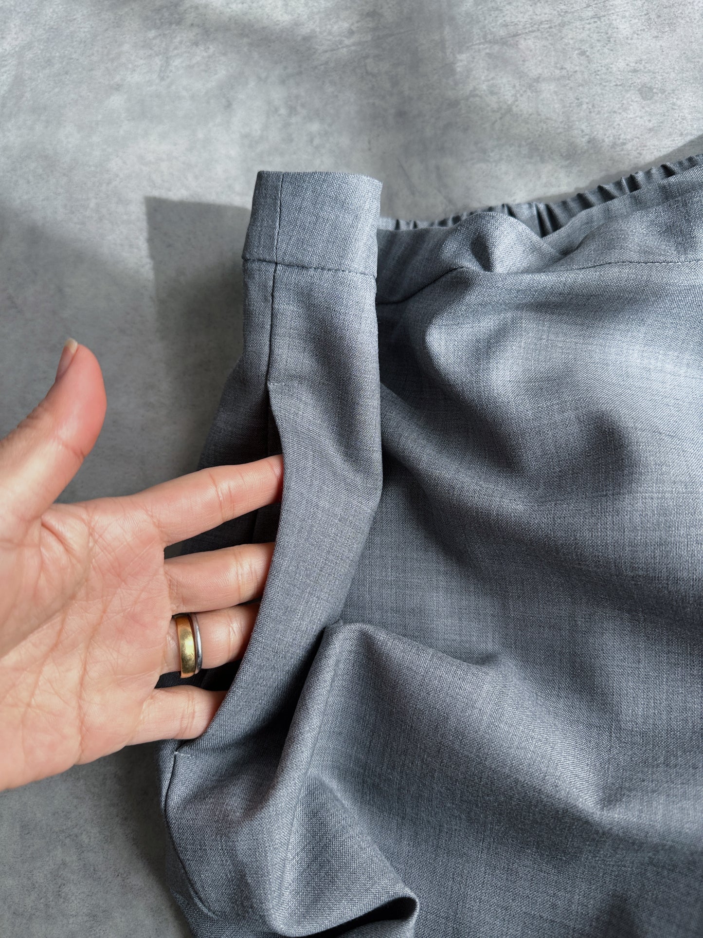 【先行予約品】トロピカルウールラップパンツ