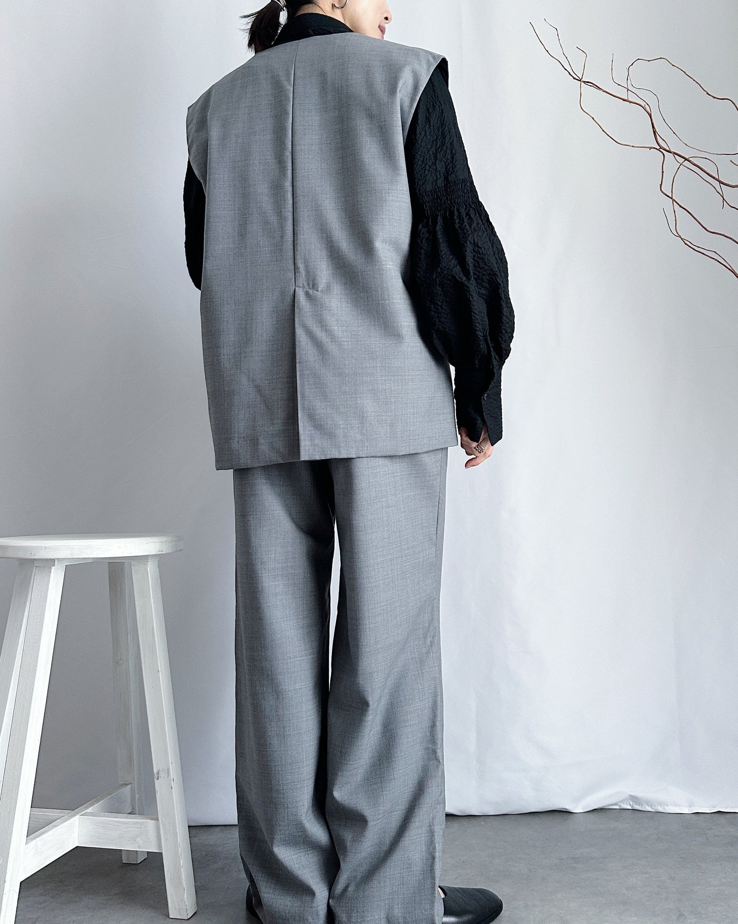 【先行予約品】トロピカルウールジレ