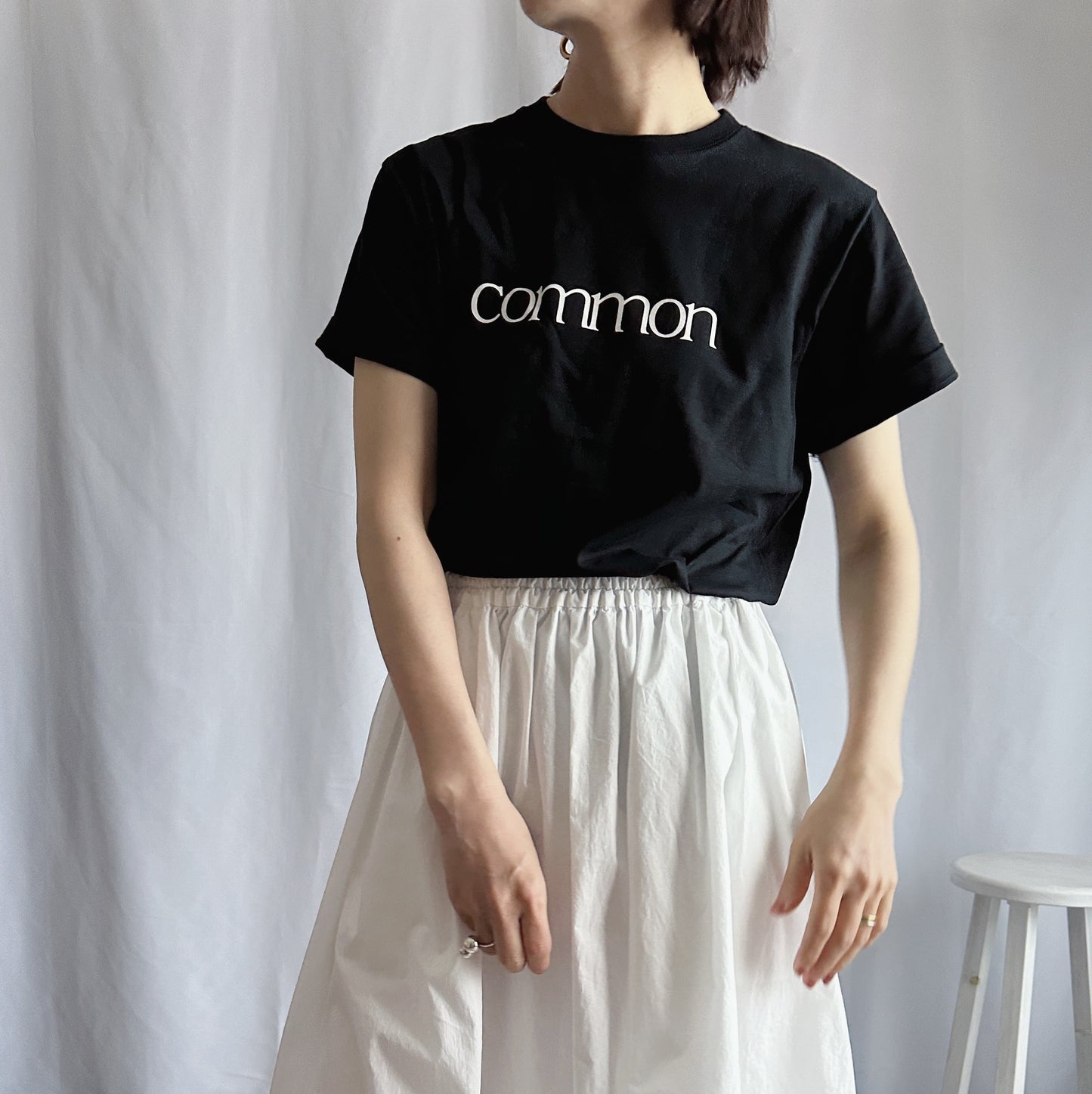 オーガニックコットンロゴTシャツ