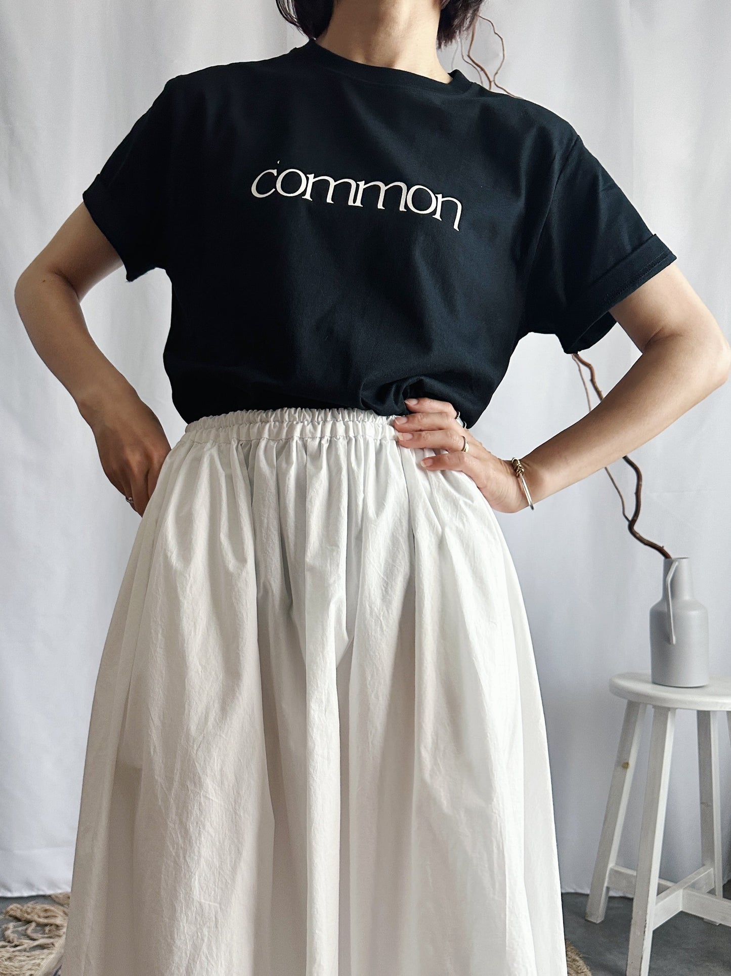 オーガニックコットンロゴTシャツ