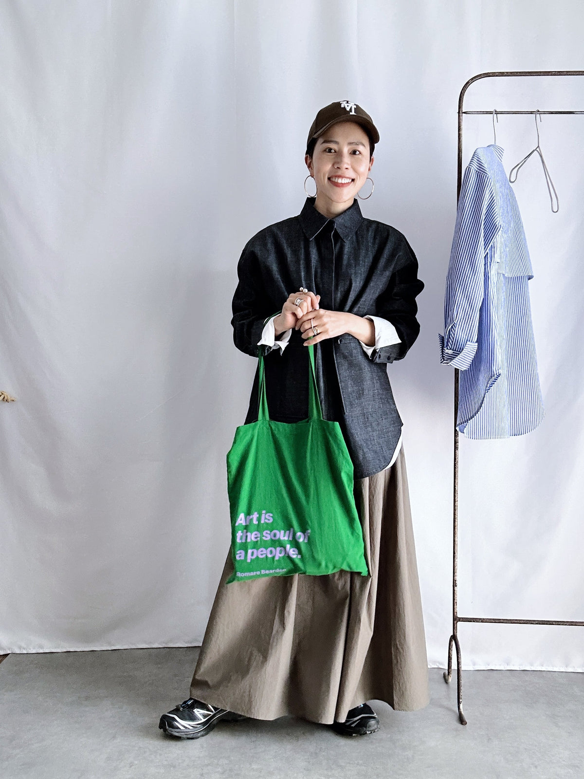 タイムレスデニムシャツジャケット